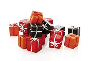 Advent Season Gifts Prints: Gift parcels, presents