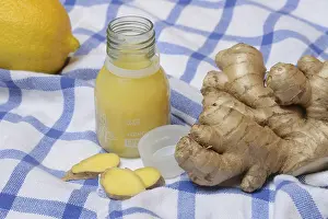 Ginger Root Nutrition Prints: Ginger root, lemon and ginger shot