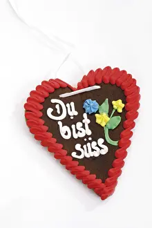 Gingerbread Heart Prints: Gingerbread heart