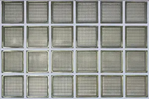 Filling The Format Image Prints: Glass-brick window
