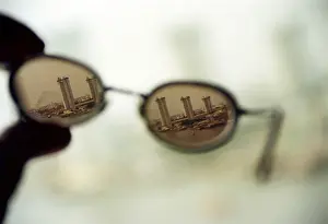 High Rise Buildings Prints: Glasses