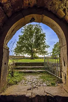 Deserted Castle In Germany Prints: Gleichen castle ruins in Thuringia