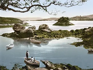 Glengariff Harbour Print, County Cork, Ireland 19th Century