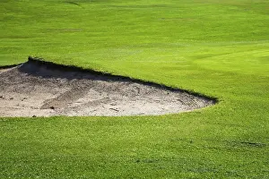 Deserted Golf Course Prints: Golf field