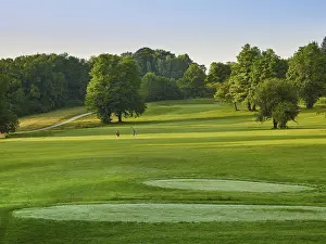 Deserted Golf Course Prints: Golf ground