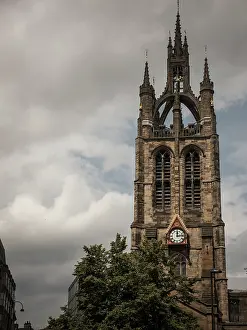 Images Dated 12th June 2024: Newcastle Upon Tyne Gothic Church Tower Print