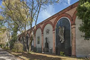 German Federal Republic Cemeteries Prints: Gravesites at the Eastern Wall
