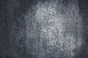 Mosaic Pattern Design Prints: Grayscale abstract image with a rough textured surface