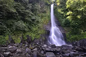 Bali Waterfall Prints: Great Git Git waterfall, central Bali