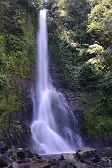 Long Exposure Waterfall Photography Prints: Great Gitgit Waterfall, Central Bali
