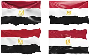 Egyptian Flag Prints: Great Image of the Flag of Egypt