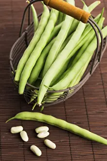 Green Beans Close Up Prints: Green beans close up