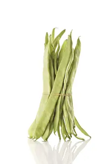 Healthy Eating Vegetables Prints: Green pole beans