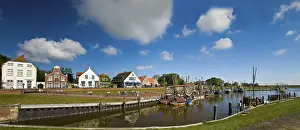 Deserted Village In Germany Prints: Greetsiel harbour