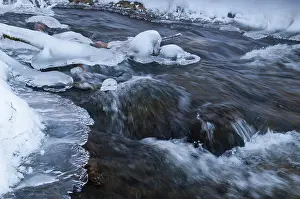 European Wintry Landscapes Prints: Greiz, Thuringia, Triebitzbach
