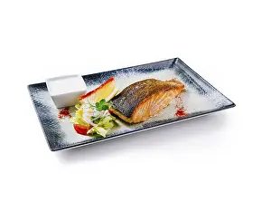 Images Dated 4th July 2024: Grilled Salmon Print