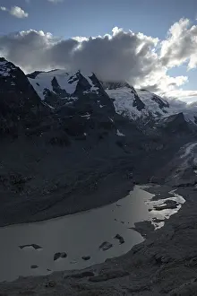Grossglockner High Alpine Road Prints: GroBglockner, peak in clouds