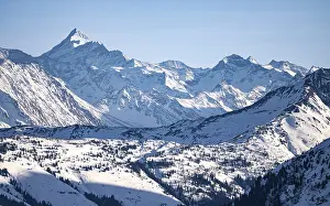 Tyrol Austria Landscape Photography Prints: Grossglockner summit in winter