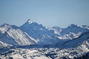 Tyrol Austria Landscape Photography Prints: Grossglockner summit in winter
