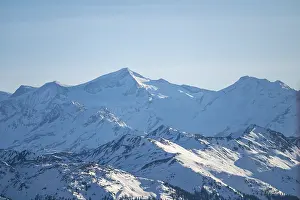 High Tauern National Park Scenery Prints: Grossvenediger summit in winter