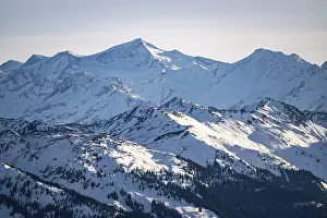 Mountainous Tyrol Region Prints: Grossvenediger summit in winter