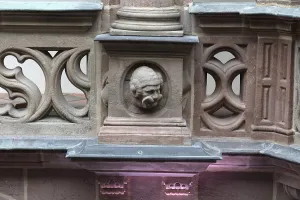 Bavaria Ornamentation Prints: Grotesque on the columns in the Pellerhof