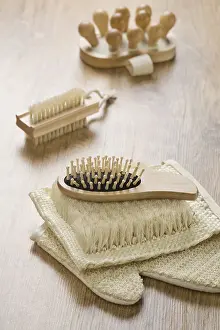 Personal Hygiene Products Prints: Group of bath accessories
