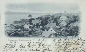 Deserted European Village Scene Prints: Guestebiese an der Oder, Gozdowice