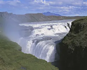 Southern Iceland Scenery Prints: Gullfoss, island