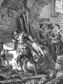 British Historical Events Prints: The Gunpowder Plot of 1605