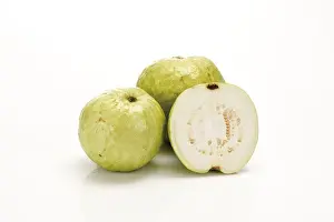 Still Life Photography Studio Prints: Two and a half guavas