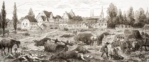 Historic Entrance Gates Prints: The Hallische Tor or gate, Leipzig