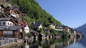 Upper Austria Tourist Attraction Prints: Hallstatt