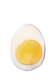 Close Up Egg Prints: Halved egg
