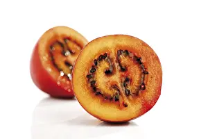 Vitamin Rich Fruits Prints: Halved Tamarillo