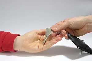 Handing Over Keys Prints: Handing over keys