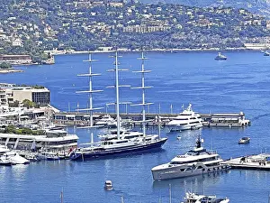 No People In Monaco Harbour Prints: Harbour, Monaco