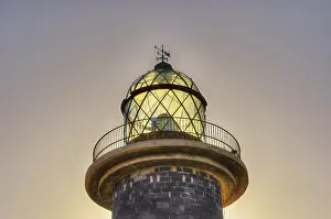 Barren Canary Islands Prints: HDR, backlight, lighthouse, close