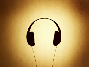 Recreational Activity Image Prints: Headphone