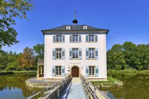 Deserted Castle Landscape Prints: Heilbronner Trappenseeschloss