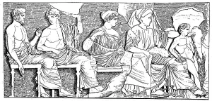Greek History Images Prints: Hellenic Culture, Assembly of Gods