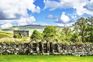 Prints of Hermitage Castle, Hermitage Water, Liddesdale, Roxburghshire, Newcastleton, Hawick, Scotland, UK Roxburghshire Prints: Hermitage Castle Print, Liddesdale, Scotland