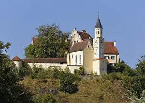 Blue Sky Castles Europe Prints: Hexenagger Castle, Altmannstein