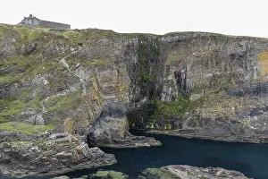Deserted Waterfall UK Prints: Hidden waterfall, Elephant Cliffs