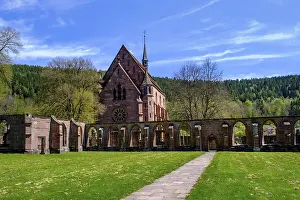 Benedictine Abbey Germany Prints: Hirsau Monastery, former monastery complex of St