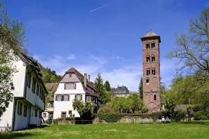 Benedictine Abbey Germany Prints: Hirsau Monastery, former monastery complex of St