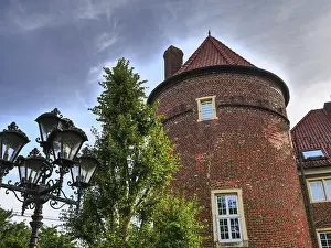 Framed Print : Historic Brick Tower Print Framed Print : Historic Brick Tower Print