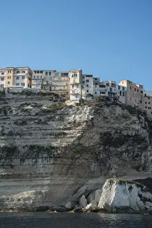 Steep Cliff Landscape Photography Prints: Historic centre by the chalk cliffs