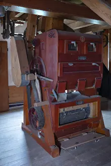 Southern Germany Images Prints: Historic grain mill in a former corn mill
