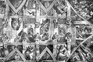Sistine Chapel Ceiling Print